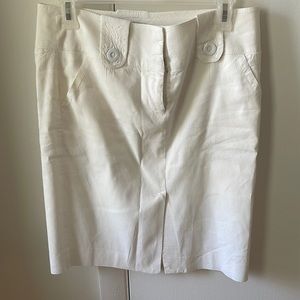 Bebe linen lined skirt
